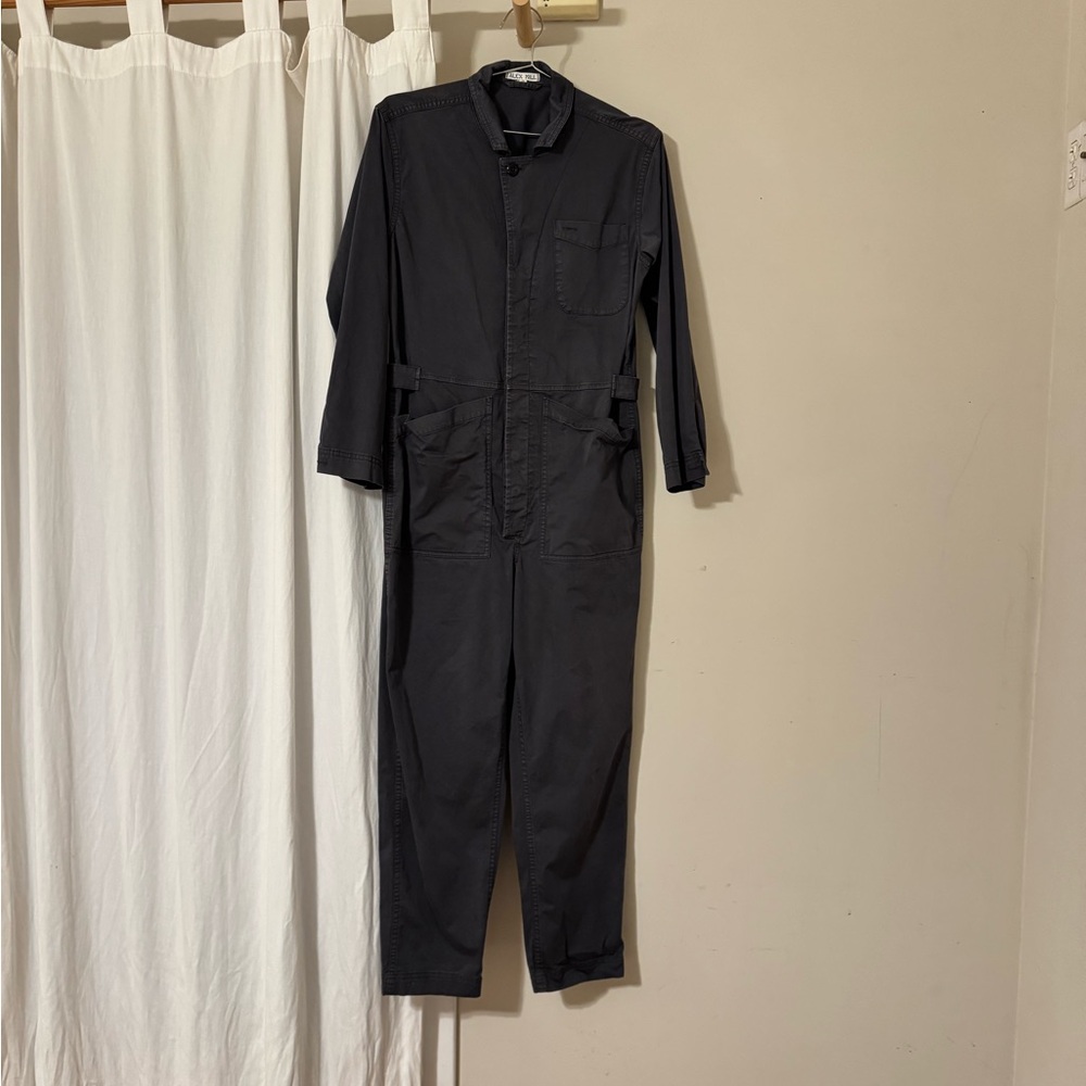 Black Utility Jumpsuit
